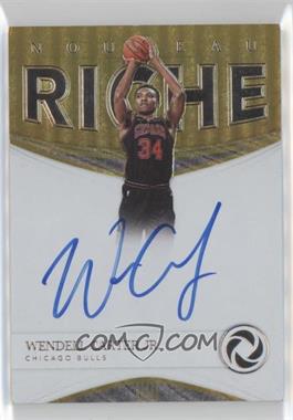 2018-19 Panini Opulence - Nouveau Riche Signatures #NR-WCJ - Wendell Carter Jr. /99 [EX to NM]