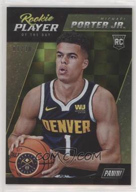 2018-19 Panini Player of the Day - Rookies - Checkerboard #R14 - Michael Porter Jr. /30