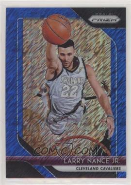 2018-19 Panini Prizm - [Base] - 1st Off the Line Blue Shimmer Prizm #210 - Larry Nance Jr. /7