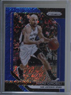 2018-19 Panini Prizm - [Base] - 1st Off the Line Blue Shimmer Prizm #281 - Manu Ginobili /7