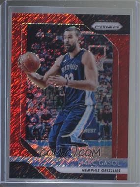 2018-19 Panini Prizm - [Base] - 1st Off the Line Red Shimmer Prizm #136 - Marc Gasol /7