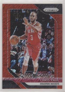 2018-19 Panini Prizm - [Base] - 1st Off the Line Red Shimmer Prizm #24 - Chris Paul /7