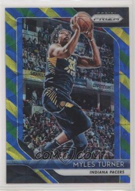 2018-19 Panini Prizm - [Base] - Choice Blue Yellow & Green Prizm #164 - Myles Turner