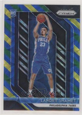 2018-19 Panini Prizm - [Base] - Choice Blue Yellow & Green Prizm #199 - Landry Shamet