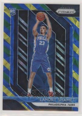 2018-19 Panini Prizm - [Base] - Choice Blue Yellow & Green Prizm #199 - Landry Shamet