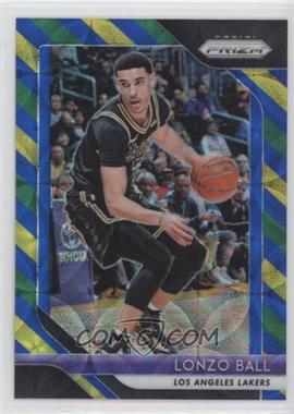 2018-19 Panini Prizm - [Base] - Choice Blue Yellow & Green Prizm #294 - Lonzo Ball