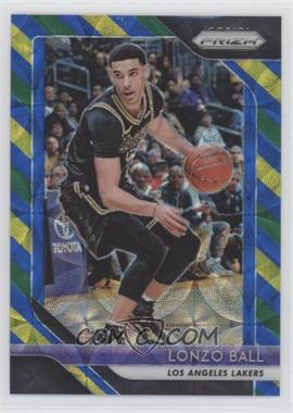 2018-19 Panini Prizm - [Base] - Choice Blue Yellow & Green Prizm #294 - Lonzo Ball