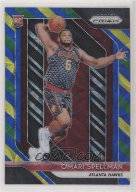 2018-19 Panini Prizm - [Base] - Choice Blue Yellow & Green Prizm #88 - Omari Spellman