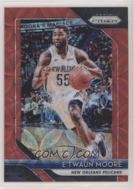 2018-19 Panini Prizm - [Base] - Choice Red Prizm #147 - E'Twaun Moore /88