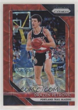 2018-19 Panini Prizm - [Base] - Choice Red Prizm #275 - Drazen Petrovic /88