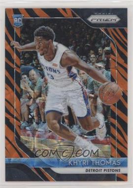 2018-19 Panini Prizm - [Base] - Choice Tiger Stripe Prizm #122 - Khyri Thomas