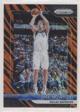 2018-19 Panini Prizm - [Base] - Choice Tiger Stripe Prizm #2 - Dirk Nowitzki