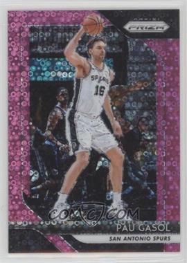 2018-19 Panini Prizm - [Base] - Fast Break Pink Prizm #13 - Pau Gasol /50