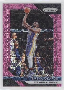 2018-19 Panini Prizm - [Base] - Fast Break Pink Prizm #187 - Emeka Okafor /50