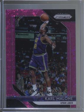 2018-19 Panini Prizm - [Base] - Fast Break Pink Prizm #75 - Karl Malone /50