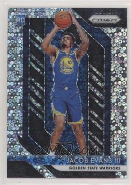 2018-19 Panini Prizm - [Base] - Fast Break Prizm #212 - Jacob Evans III