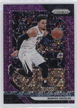 2018-19 Panini Prizm - [Base] - Fast Break Purple Prizm #106 - Dillon Brooks /75