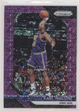 2018-19 Panini Prizm - [Base] - Fast Break Purple Prizm #75 - Karl Malone /75