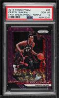 Pascal Siakam [PSA 10 GEM MT] #/75