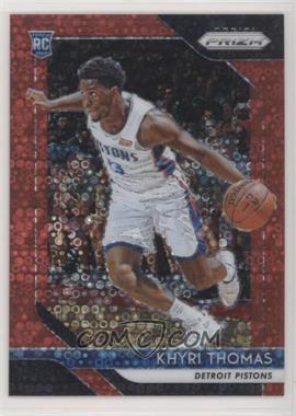 2018-19 Panini Prizm - [Base] - Fast Break Red Prizm #122 - Khyri Thomas /125