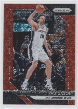 2018-19 Panini Prizm - [Base] - Fast Break Red Prizm #13 - Pau Gasol /125