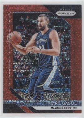 2018-19 Panini Prizm - [Base] - Fast Break Red Prizm #136 - Marc Gasol /125