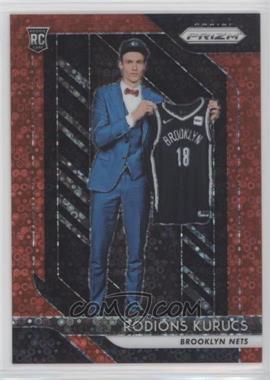 2018-19 Panini Prizm - [Base] - Fast Break Red Prizm #188 - Rodions Kurucs /125