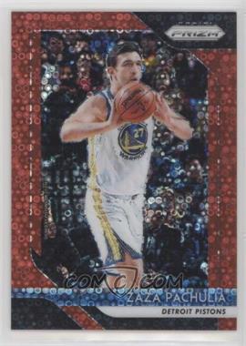 2018-19 Panini Prizm - [Base] - Fast Break Red Prizm #192 - Zaza Pachulia /125