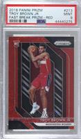 Troy Brown Jr. [PSA 9 MINT] #/125