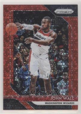 2018-19 Panini Prizm - [Base] - Fast Break Red Prizm #223 - John Wall /125