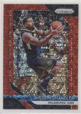 2018-19 Panini Prizm - [Base] - Fast Break Red Prizm #249 - Wilson Chandler /125