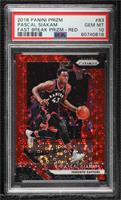 Pascal Siakam [PSA 10 GEM MT] #/125