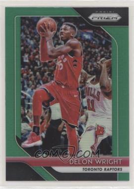 2018-19 Panini Prizm - [Base] - Green Prizm #113 - Delon Wright