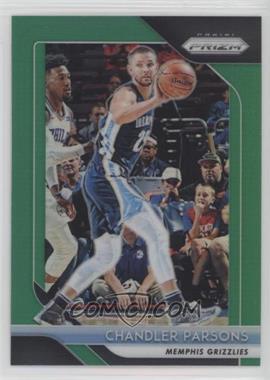 2018-19 Panini Prizm - [Base] - Green Prizm #116 - Chandler Parsons