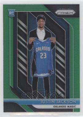 2018-19 Panini Prizm - [Base] - Green Prizm #119 - Justin Jackson