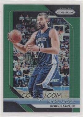 2018-19 Panini Prizm - [Base] - Green Prizm #136 - Marc Gasol