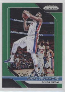 2018-19 Panini Prizm - [Base] - Green Prizm #182 - Andre Drummond