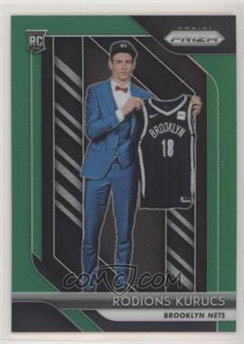 2018-19 Panini Prizm - [Base] - Green Prizm #188 - Rodions Kurucs