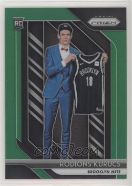 2018-19 Panini Prizm - [Base] - Green Prizm #188 - Rodions Kurucs