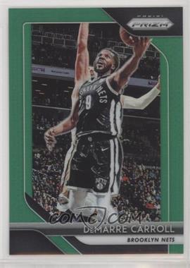 2018-19 Panini Prizm - [Base] - Green Prizm #218 - DeMarre Carroll