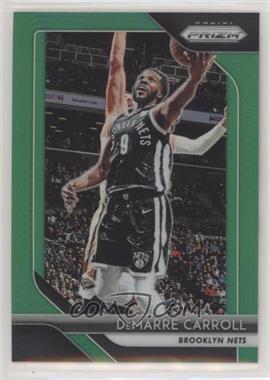 2018-19 Panini Prizm - [Base] - Green Prizm #218 - DeMarre Carroll