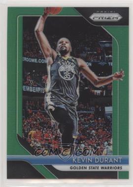 2018-19 Panini Prizm - [Base] - Green Prizm #252 - Kevin Durant