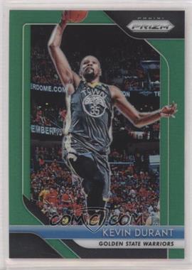 2018-19 Panini Prizm - [Base] - Green Prizm #252 - Kevin Durant