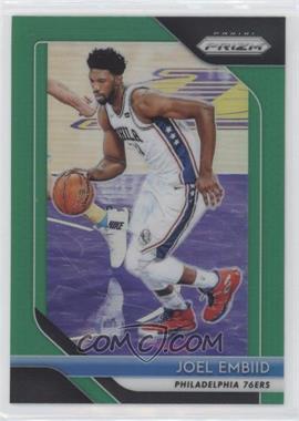 2018-19 Panini Prizm - [Base] - Green Prizm #259 - Joel Embiid