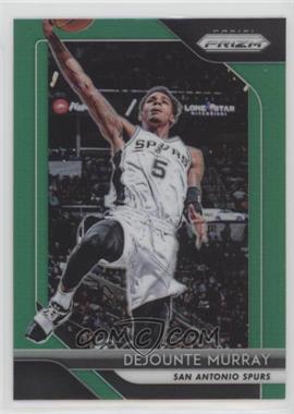 2018-19 Panini Prizm - [Base] - Green Prizm #261 - Dejounte Murray