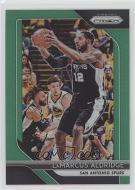 2018-19 Panini Prizm - [Base] - Green Prizm #291 - LaMarcus Aldridge