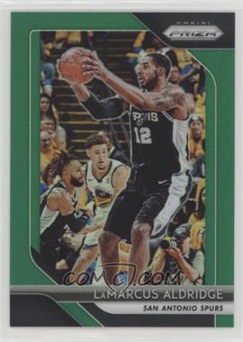 2018-19 Panini Prizm - [Base] - Green Prizm #291 - LaMarcus Aldridge