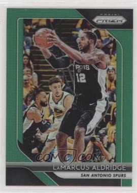 2018-19 Panini Prizm - [Base] - Green Prizm #291 - LaMarcus Aldridge