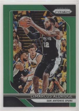 2018-19 Panini Prizm - [Base] - Green Prizm #291 - LaMarcus Aldridge