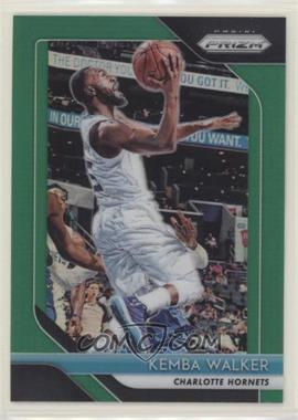 2018-19 Panini Prizm - [Base] - Green Prizm #298 - Kemba Walker